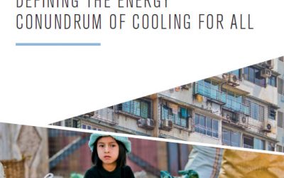A Cool World Defining the Energy Conundrum of Cooling for all